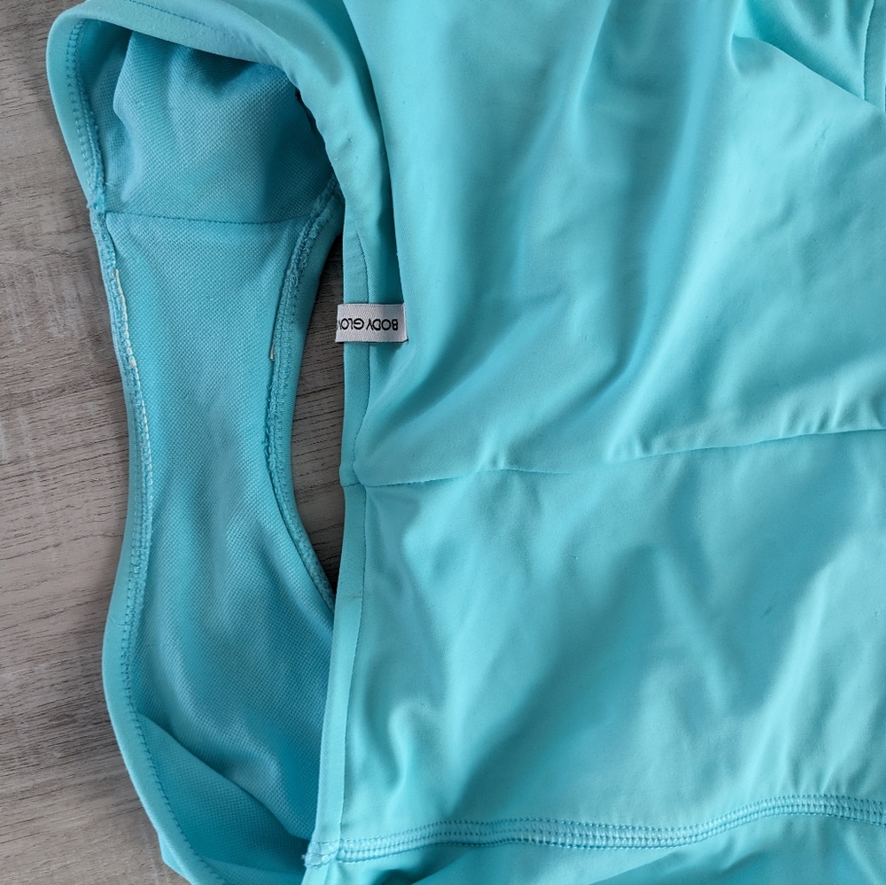 Body Glove Skyler Zip Front Seafoam Bathing Suit Swimsuit 1pc One Piece Swimwear - Picture 6 of 6